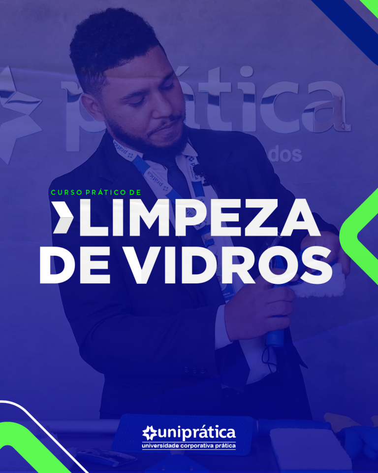 CURSO PRÁTICO DE LIMPEZA DE VIDROS